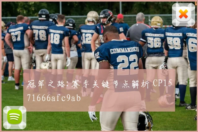 冠军之路:赛季关键节点解析 CP1571666afc9ab